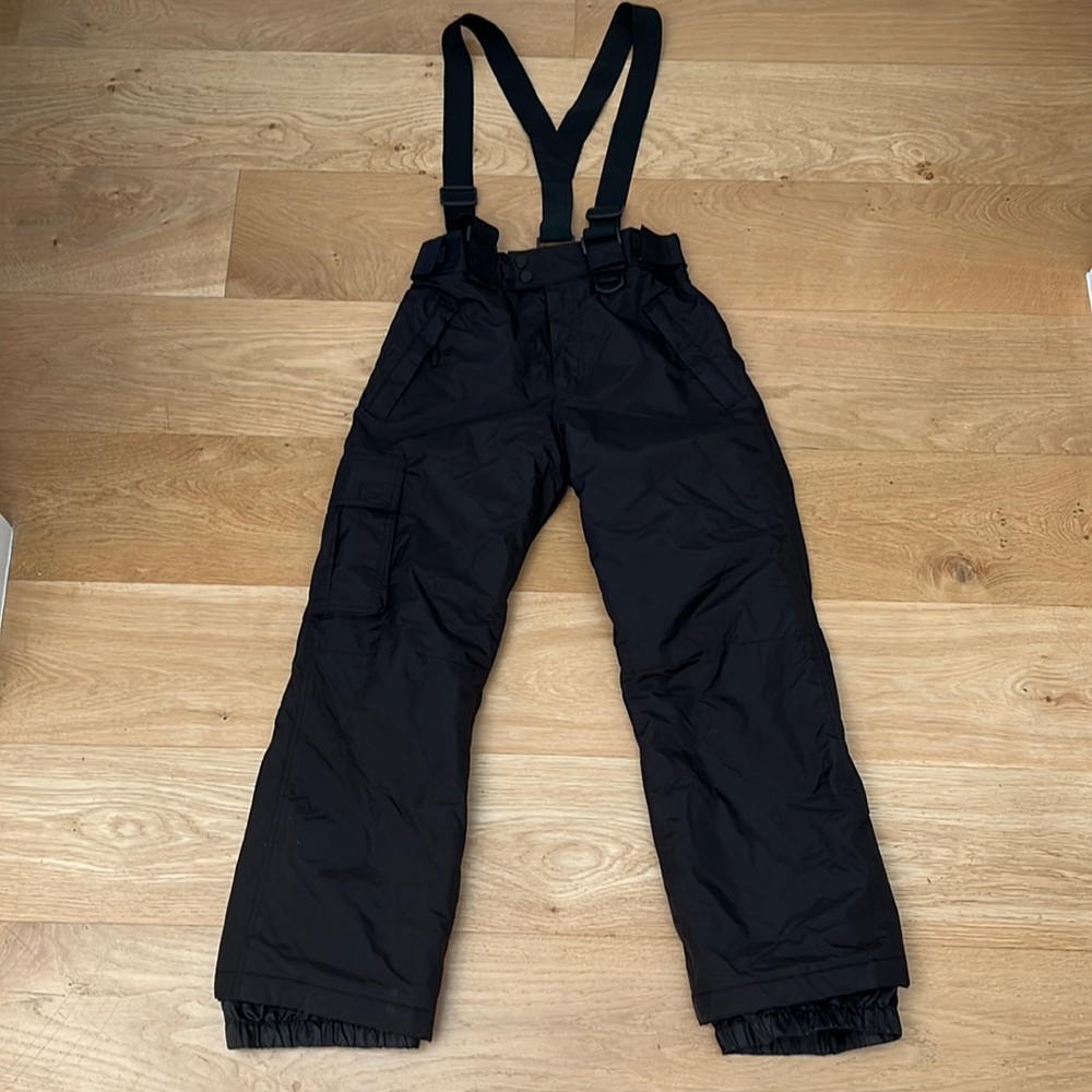 Kids snow pants size 12.  Unisex
